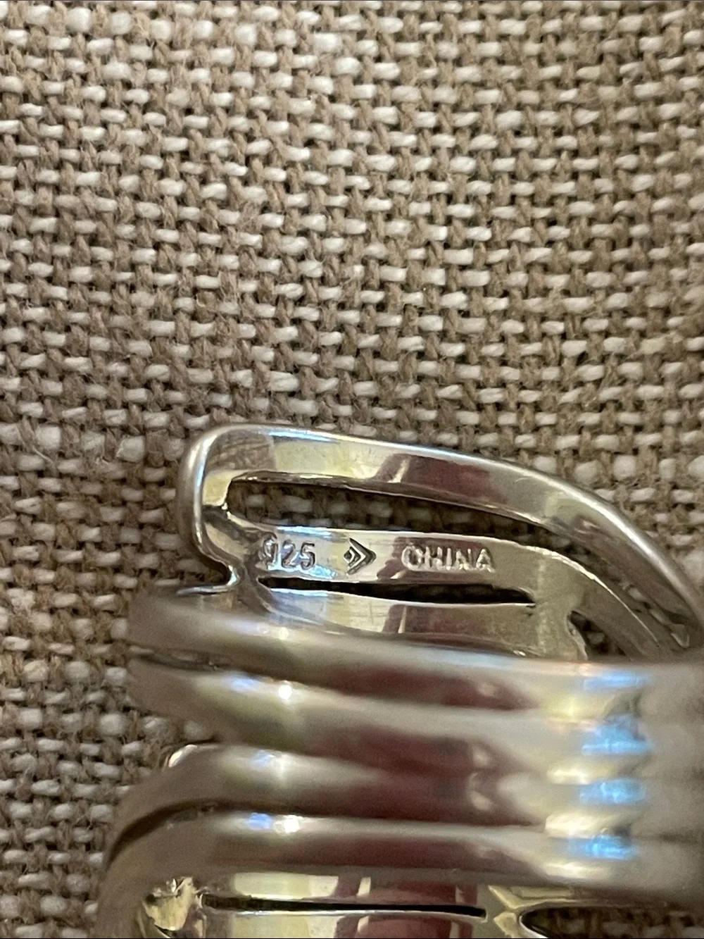 Sterling Silpada Modern Maze Ring